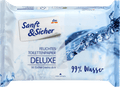 Feuchtes Toilettenpapier 99%Wasser Sanft&Sicher