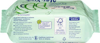 Feuchtes Toilettenpapier Aloe Vera Classic Sanft&Sicher