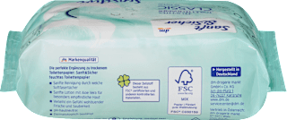 Feuchtes Toilettenpapier Classic Sensitive Sanft&Sicher