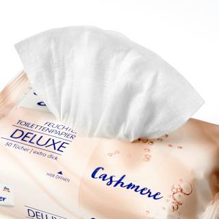 Feuchtes Toilettenpapier Deluxe Cashmere Sanft&Sicher