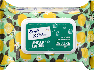 Feuchtes Toilettenpapier Maxi Pack Sanft&Sicher