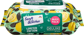 Feuchtes Toilettenpapier Maxi Pack Sanft&Sicher