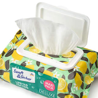 Feuchtes Toilettenpapier Maxi Pack Sanft&Sicher