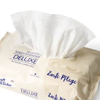 Feuchtes Toilettenpapier Zarte Pflege (3x50 St) Sanft&Sicher