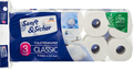 Toilettenpapier Classic 3-lagig (10x220 Blatt) Sanft&Sicher