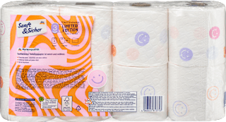 Toilettenpapier Saison 3lagig (8x180 Blatt) Sanft&Sicher