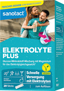 Elektrolyte Plus Sticks 20 St sanotact