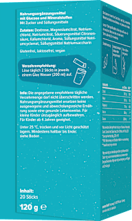 Elektrolyte Plus Sticks 20 St sanotact