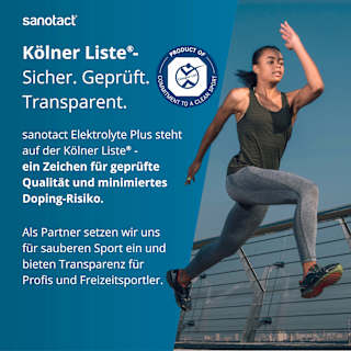 Elektrolyte Plus Sticks 50 St sanotact