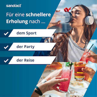 Elektrolyte Plus Sticks 50 St sanotact