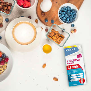 Express Laktase 13000 Kautabletten 40 St sanotact