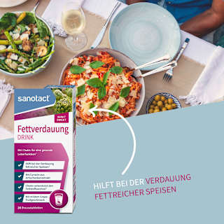 Fettverdauung Drink Brausetabletten 20 St sanotact