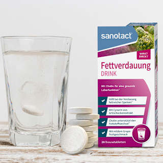 Fettverdauung Drink Brausetabletten 20 St sanotact