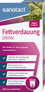Fettverdauung Drink Brausetabletten 20 St sanotact
