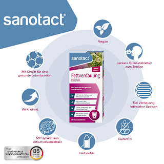 Fettverdauung Drink Brausetabletten 20 St sanotact