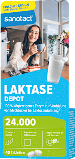 Laktase 24000 Tabletten 40 St sanotact