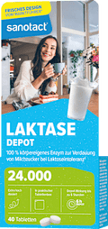 Laktase 24000 Tabletten 40 St sanotact