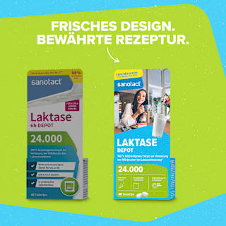 Laktase 24000 Tabletten 40 St sanotact