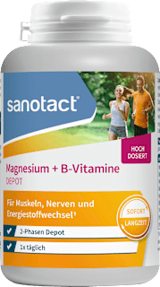 Magnesium 500 + B-Vitamine Tabletten 180 St sanotact