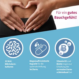 ProDarm + Milchsäurekulturen Kapseln 20 St. sanotact