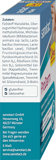 ProDarm + Milchsäurekulturen Kapseln 20 St. sanotact