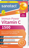 Vitamin C 1500 mg, 30 St sanotact