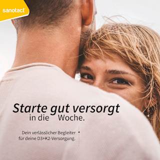 Vitamin D3 + K2 Wochendepot Kapseln 10 St sanotact