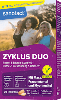 Zyklus Duo Tabletten 30 St sanotact