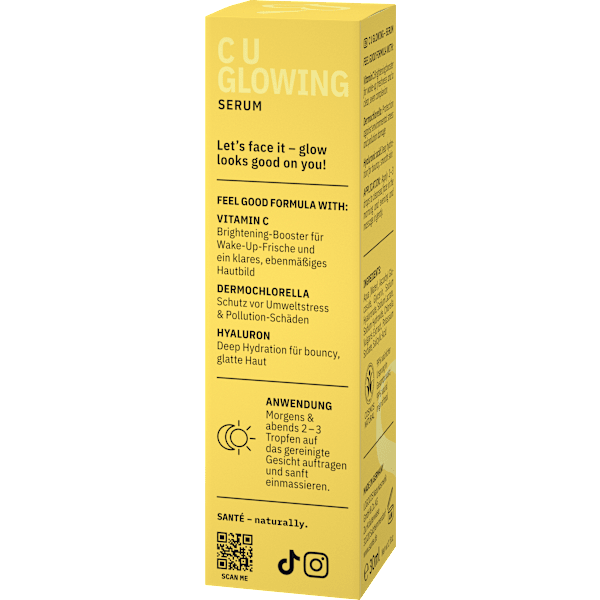 Gesichtsserum C U Glowing Santé naturally.