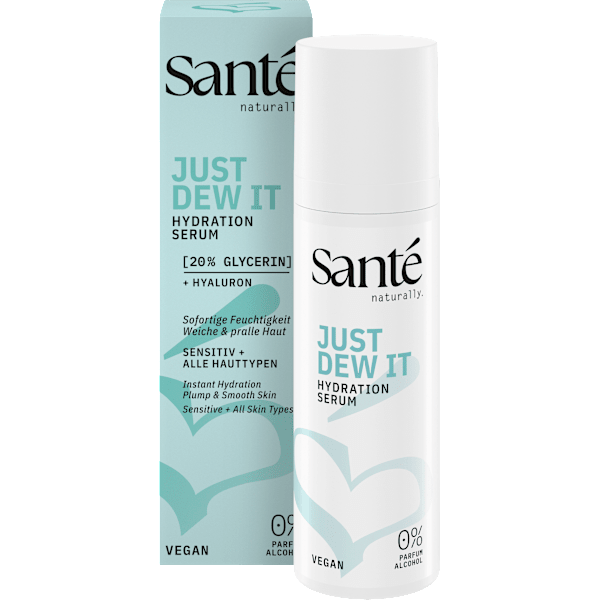 Gesichtsserum Just Dew IT Hydration Santé naturally.