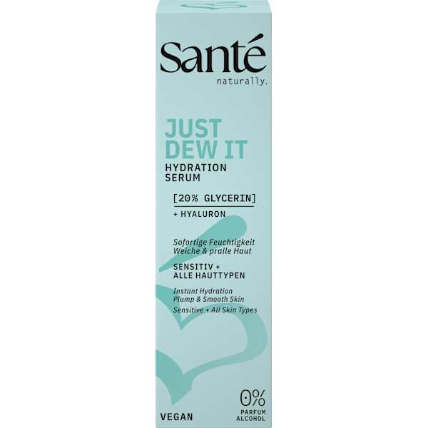 Gesichtsserum Just Dew IT Hydration Santé naturally.