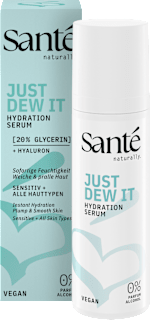 Gesichtsserum Just Dew IT Hydration Santé naturally.