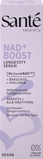 Gesichtsserum NAD+ Boost Longevity Santé naturally.