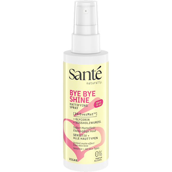 Gesichtsspray Mattifying Bye Bye Shine Santé naturally.