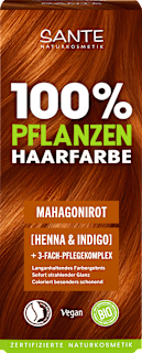 Pflanzenhaarfarbe Mahagonirot Santé naturally.
