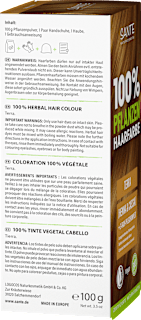 Pflanzenhaarfarbe Terra Santé naturally.