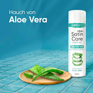 Rasiergel, Aloe Vera Satin Care