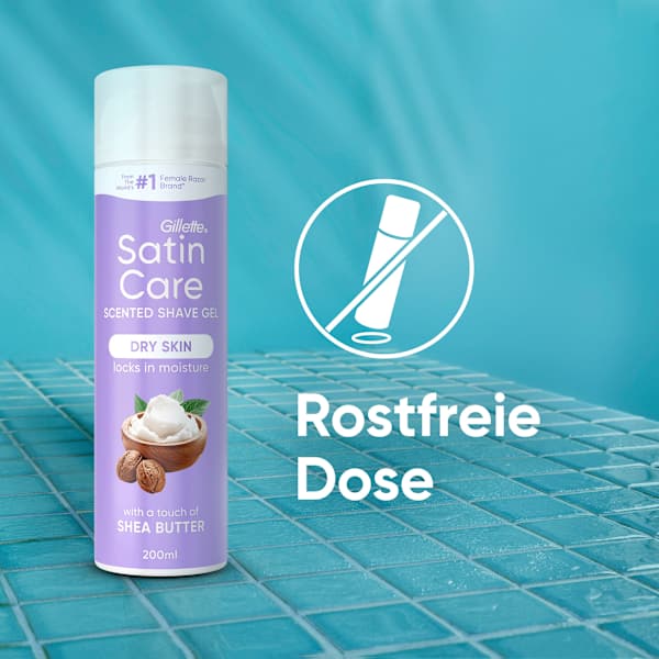 Rasiergel, Shea Butter Silk Satin Care
