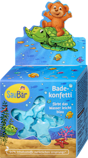 Kinder Badezusatz Badekonfetti  SauBär