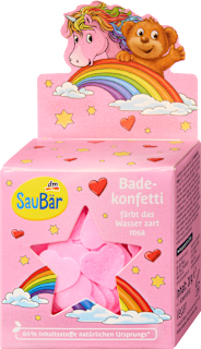 Kinder Badezusatz Badekonfetti  SauBär