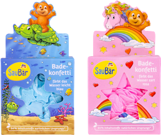 Kinder Badezusatz Badekonfetti  SauBär