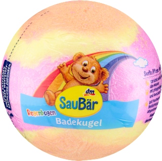 Kinder Badezusatz Badekugel Regenbogen SauBär