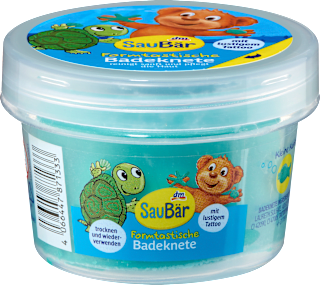 Kinder Badezusatz Formtastische Badeknete SauBär