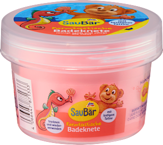 Kinder Badezusatz Formtastische Badeknete SauBär