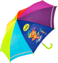Kinderschirm mit Reflektor, Regenbogen SauBär