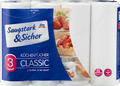 Küchentücher Classic 3-lagig (4x64 Blatt) Saugstark&Sicher