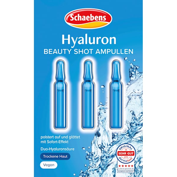 Ampullen Hyaluron Beauty 3x1ml Schaebens