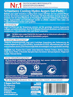 Augenpads Gel Cooling Hydro (1 Paar) Schaebens