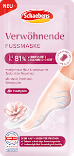 Fußmaske Socken verwöhnend (1 Paar) Schaebens