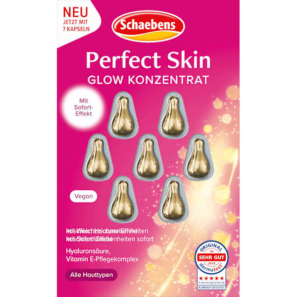Konzentrat Kapseln Perfect Skin Glow Schaebens